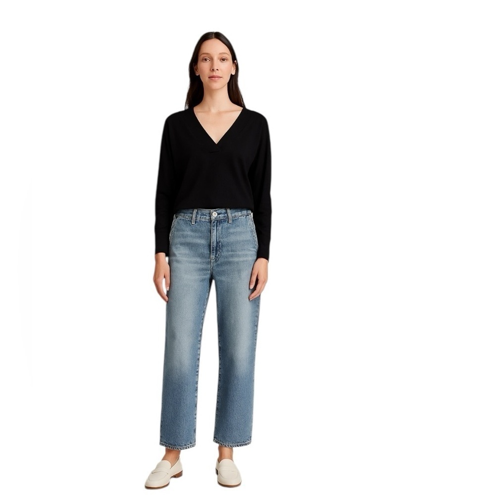 Pilcro x Anthropologie - Barrel Trouser Jeans Sz 28